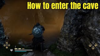 How to get the last Ymir tear stone in AC Valhalla  Location of last Ymir tear Orange Blocked Cave [upl. by Beall]