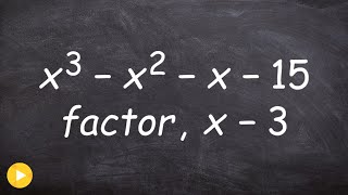 How to determine if a factor is a factor of a polynomial using factor theorem [upl. by Broeker219]