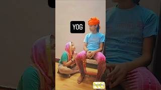 When Yoga Turns into Laughter TherapyYogaComedy YogaFails FunnyYoga ComedyVideo YogaLife [upl. by Huxham58]