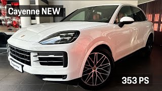 NEW Porsche Cayenne 2024 White  BlackBordeaux Red [upl. by Chiarra]