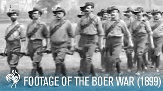 Rare War Footage from The Boer War 1899  War Archives [upl. by Hermann882]