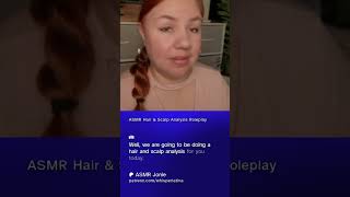 ASMR Scalp Analysis available at my Patreon relax asmrroleplay [upl. by Nurse]