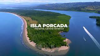 Isla Porcada  Private Island for Sale in Panama Central America [upl. by Aytnahs]