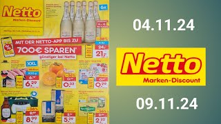 Netto MarkenDiscount prospekte Rabatte Gültig 041124 Bis 091124werbungNettoabonnieren [upl. by Broucek836]