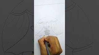 Very Easy Circle draw art step by step Tutorial [upl. by Ahtram]