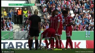 Franck Ribery unties refs lace before scoring freekick [upl. by Aron810]