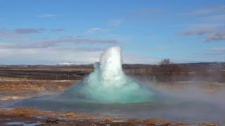 Geysir Explosion Super Slow Motion [upl. by Tiffanle]