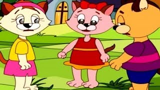 Nursery Rhymes  Three Little Kittens  English Animation [upl. by Denise]