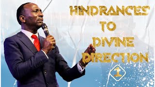 HINDRANCES TO DIVINE DIRECTION PT 1 [upl. by Riva]