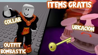 COMO CONSEGUIR COLLAR POMPOSO y BOMBASTIC en ROBLOXIAN HIGH SCHOOL GRATIS  EVENTO READY PLAYER TWO [upl. by Irollam]