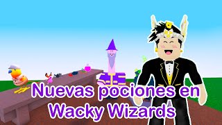 Nuevas pociones en Wacky Wizards 156 157 158 160 161 162 163 y 165 [upl. by Harley]