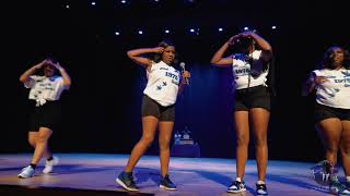 Zeta Phi Beta  Rho Epsilon Chapter  Late Night Step Show 2023 [upl. by Ettesyl]