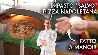 IMPASTO A MANO  LA RICETTA DELLA PIZZA NAPOLETANA DI SALVATORE SALVO [upl. by Joseph]