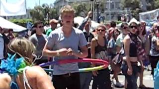 Hula Hooping With SF PRIDE 2010 Twink [upl. by Benildis]