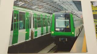 Desde la Galeria Cultural de la Estacion Central del Metropolitano Historia del transporte peruano [upl. by Ralat]