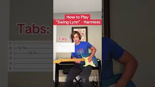 How to Play “Swing Lynn”  Harmless 🎸 [upl. by Orman]