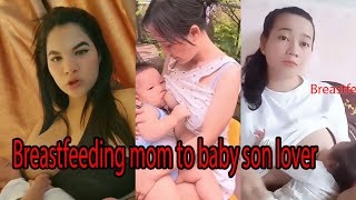 Breastfeeding mom to baby son lover [upl. by Ecnatsnok391]