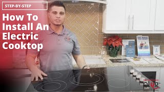 How To Install An Electric Cooktop  Step by Step [upl. by Eelnodnarb607]