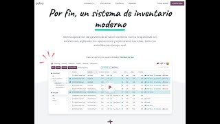 Odoo 17  Módulo de inventarios  Gestión General de Inventarios [upl. by Maroj731]