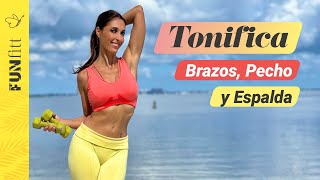 Para tus Brazos Pecho y Espalda  Rutina de Entrenamiento con Pesas ¡Transforma tu Tren Superior [upl. by Ji]