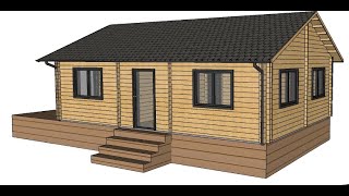 Le BUDGET du CHALET AUTONOME de 45m² comment être propriétaire pour avec PEU dARGENT [upl. by Lamb]