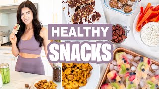 HEALTHY SNACKS  Super Easy Snack Ideas to Prep for the Week must try the ranch almonds [upl. by Javed986]