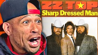 Rapper FIRST time REACTION to ZZ Top  Sharp Dressed Man I need ZZ as my guardian Angels haha [upl. by Corbet]