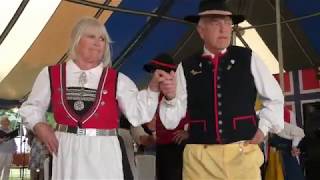 Swedish Folk Dance Mass  Scandinavian Festival Jamestown NY 2018 7 22 [upl. by Terrab]