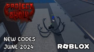 Roblox Project Ghoul New Codes June 2024 [upl. by Aitnahs]