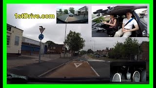 Driving lessons roundabouts UK [upl. by Nagorb]