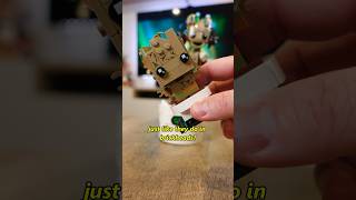 Did you know LEGO gave Baby Groot a brain gotg iamgroot shorts [upl. by Gereld]