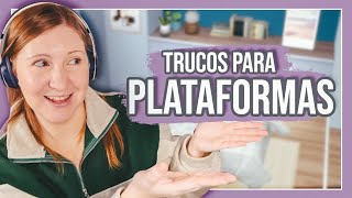 👷‍♂️✅Como usar las PLATAFORMAS en los sims 4 TUTORIAL paso a paso 💪🏻Trucos FÁCILES✨ JennBirdy [upl. by Oelc]