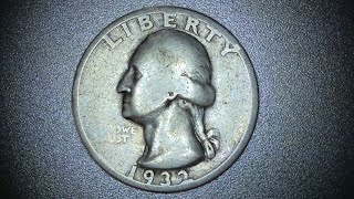 KEY DATES 1932 S Washington Quarter amp 1938 D Walking Liberty Half Dollar Toys for Tots Shipping [upl. by Ecydnak]