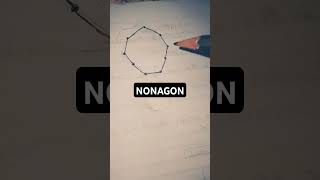 How to make Nonagon easily with dotsytyoutubeyoutubevideoytstudioyoutuber [upl. by Ainevul]