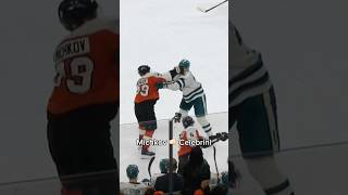 Matvei Michkov a été pénalisé pour ce geste à l’endroit de Macklin Celebrini 🥊 nhl [upl. by Wheaton]