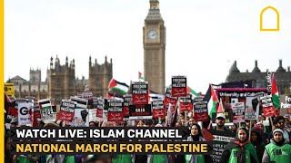 🇵🇸 LIVE National march for Palestine 🇵🇸 [upl. by Blandina]