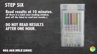 ORALCUBE  One Step Drug Test Procedure [upl. by Russi]