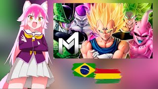 Seton Academy React Rap dos Vilões Dragon Ball Z  Poder  M4rkim🇧🇷🇧🇴 [upl. by Eelsew]