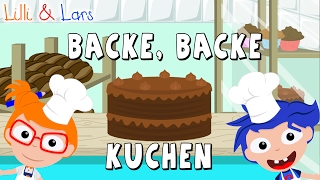 Backe Backe Kuchen  rhythmisches Kinderlied zum mitsingen  Kinderlieder Deutsch [upl. by Titania]