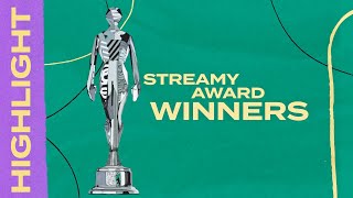 Announcing the Streamys Winners  2021 YouTube Streamy Awards [upl. by Isobel]