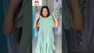 Myntra maxi dress haul under 500 ✨😱 Myntra shopping 🛍️ fashion myntra dress [upl. by Asirrak726]