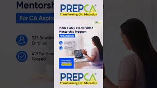 Transform your CA journey with PREPCA 🌟 [upl. by Carnes]