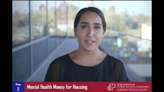 California Proposition 2 Mental Health Money for Housing [upl. by Easton]