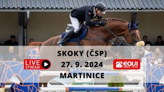 ŽIVĚ 🔴  skoky ČSP Martinice – 27 9 2024 [upl. by Ahseim]