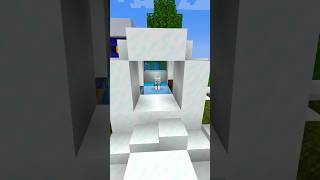 How to build a minecraft dog house igloo for the new arctic wolf gamesforkidshub [upl. by Phaidra]