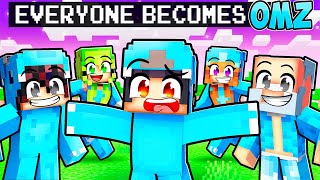 Everyone BECOMES OMZ in Minecraft With Crazy Fan Girl [upl. by Gahan]