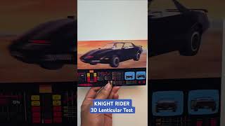 3D Knight Rider Lenticular Test shorts knighrider kitt [upl. by Yllac360]