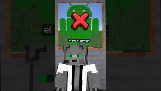 Peor ERROR de ANDROID Minecraft [upl. by Acebber]