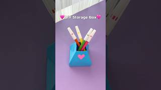 DIY Storage Box🩷 storagebox [upl. by Quickel]