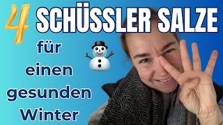 Welche 4 Schüssler Salze dich optimal durch den Winter und die Erkältungszeit bringen [upl. by Kenzi]